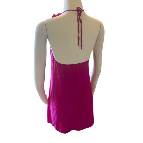 Alice + Olivia Silk Dress Fuchsia - Picture 2 of 7